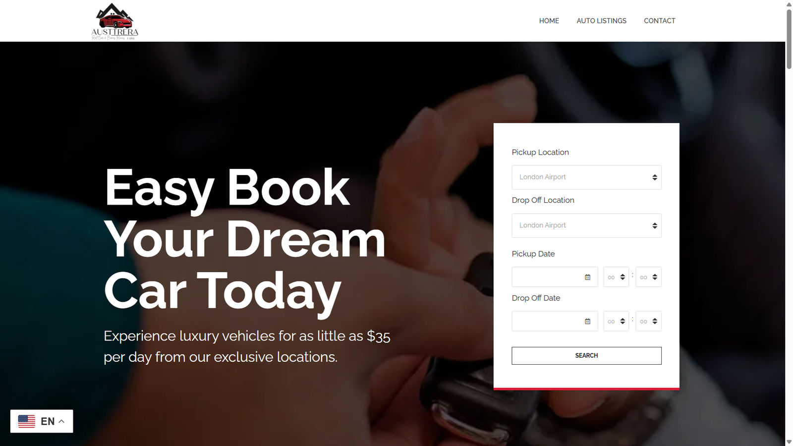 Austrial-Rent-a-Car Project Image